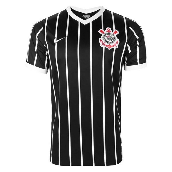 Tailandia Camiseta Corinthians Paulista 2ª 2020-2021 Negro